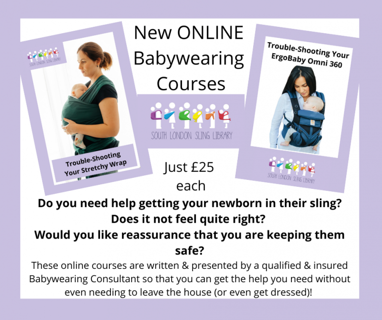 South London Sling Library Baby Carrier/Sling Information & Advice